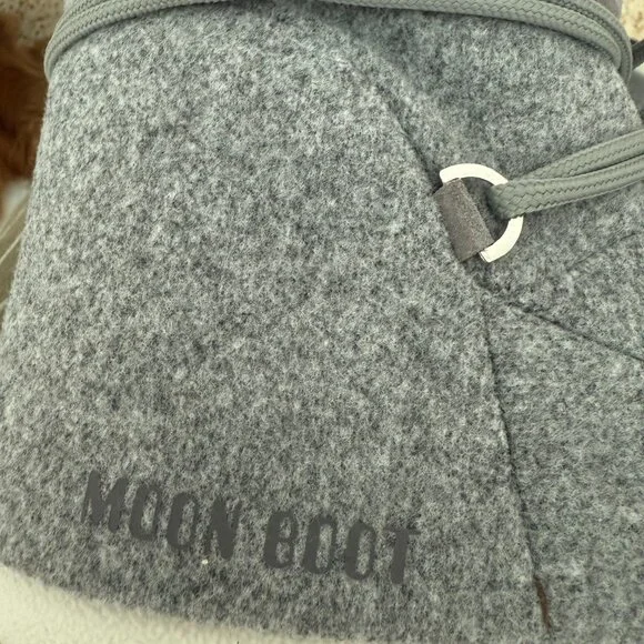 Moon Boot Iconic Low Felt Boots size4.5/ 6 - Picture 4 of 7